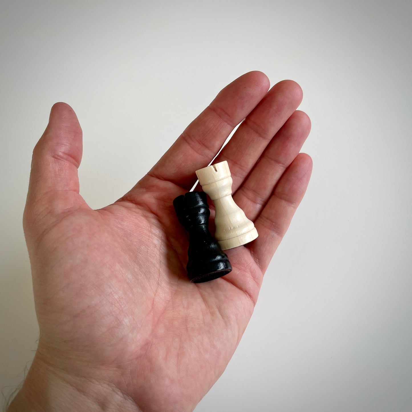 DANS QUELLE MAIN : PIÈCE D'ÉCHECS MAGNÉTIQUE