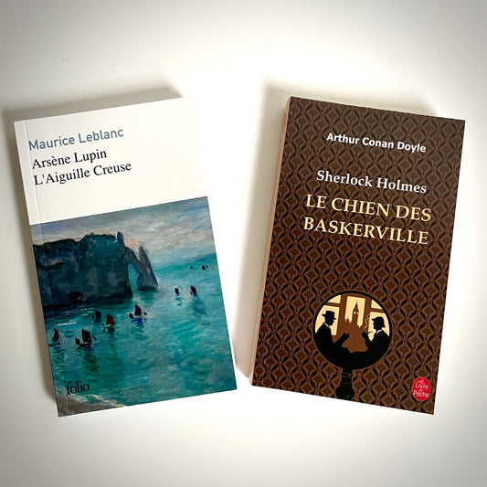 BOOKTESTS : ARSENE LUPIN & SHERLOCK HOLMES (set de 2 livres)